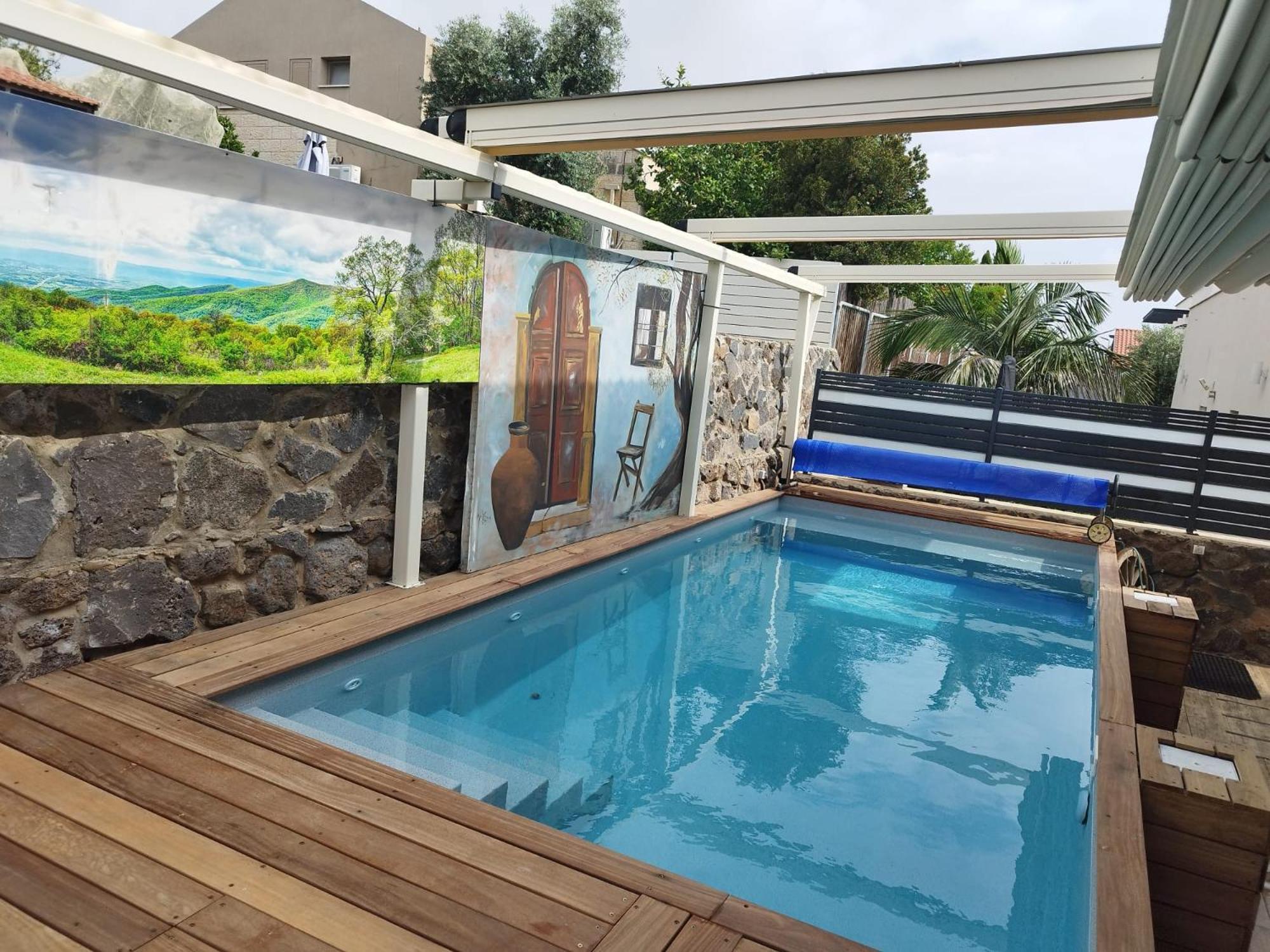 Villa מאיורי בוטיק - וילה מקסימה עם בריכה פרטית ונוף מהמם למשפחות בלבד à Mishmār Hāyardin Extérieur photo